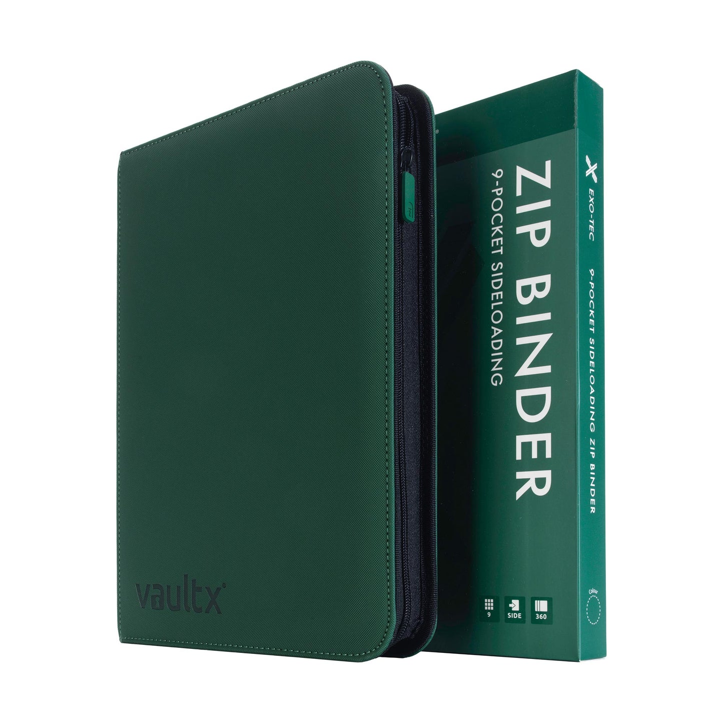 Exo-Tec 9 Pocket Zip Binder - VaultX