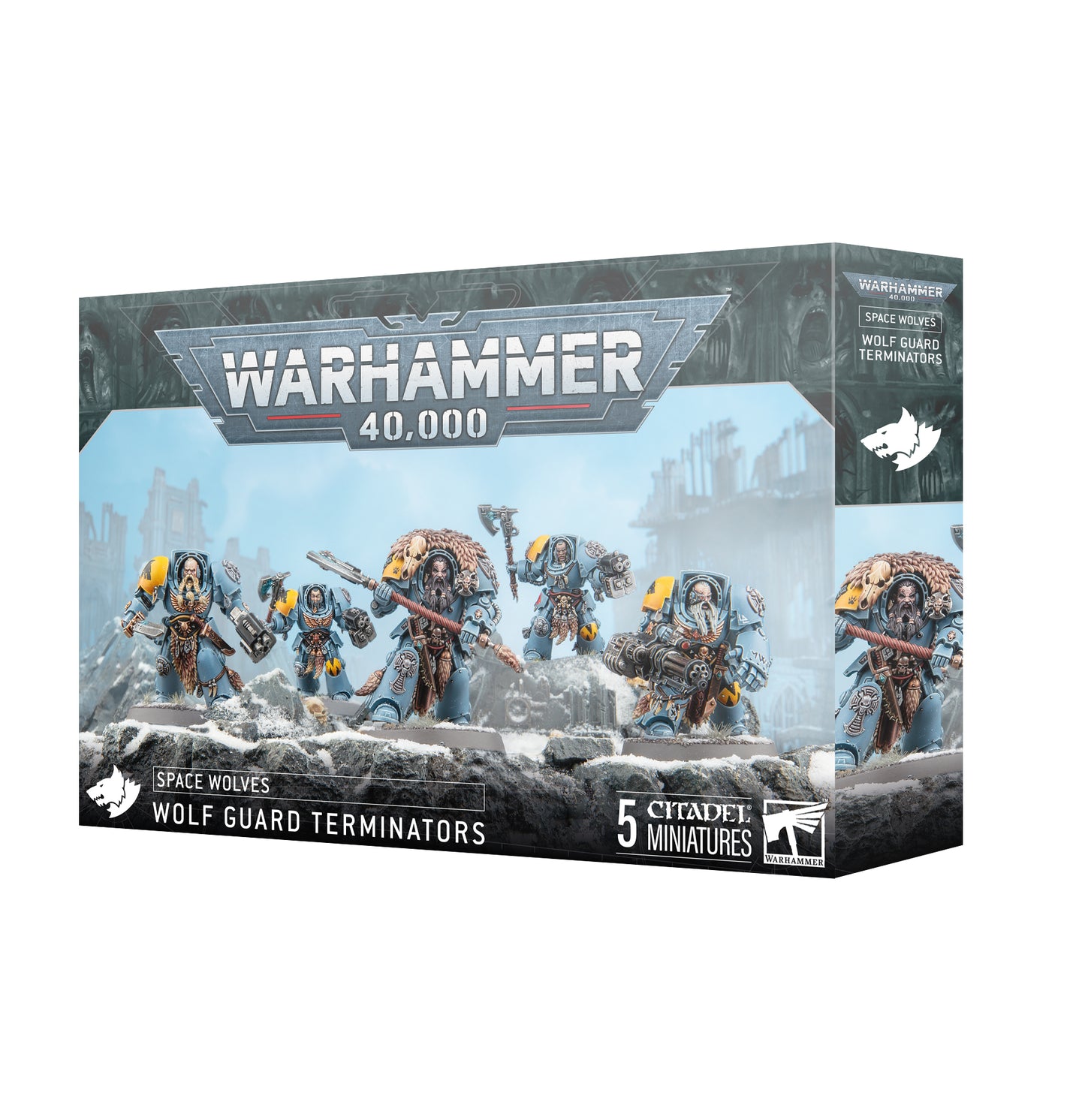 Space Wolves - Wolf Guard Terminators - Warhammer