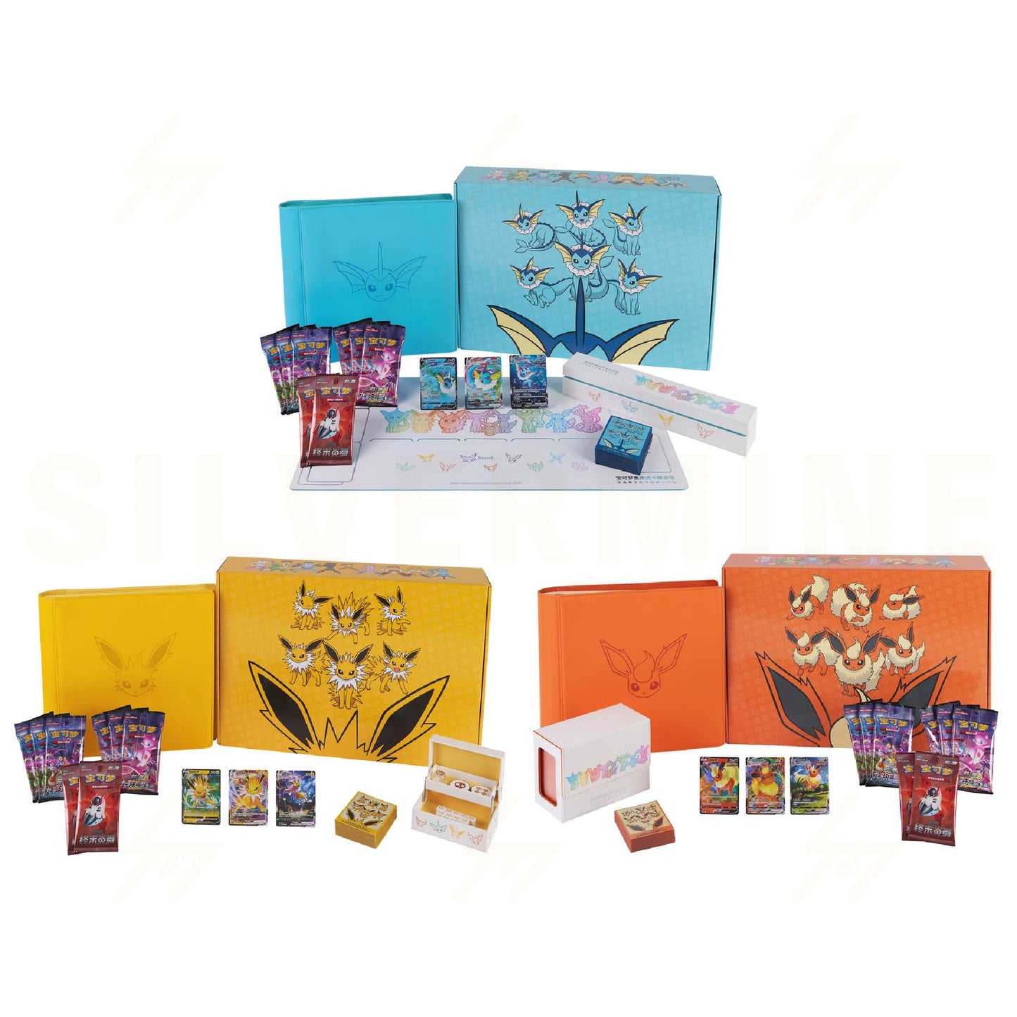 Toby - Eeveelutions 2.0 Exclusive Collection Boxes - Chinese Pokemon Cards