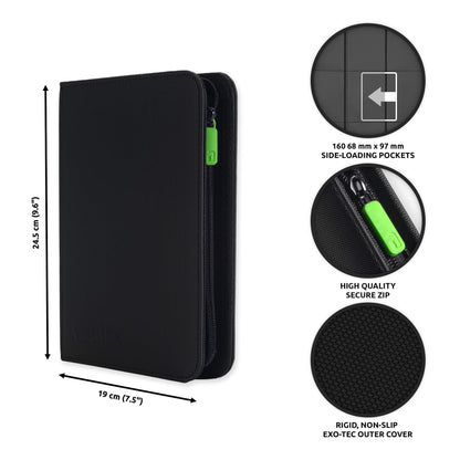 Exo-Tec 4 Pocket Zip Binder - VaultX
