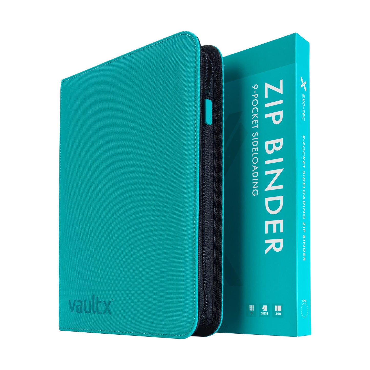 Exo-Tec 9 Pocket Zip Binder - VaultX