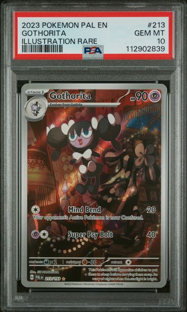 PSA 10 - Gothorita #213 - Paldea Evolved - Pokemon Card