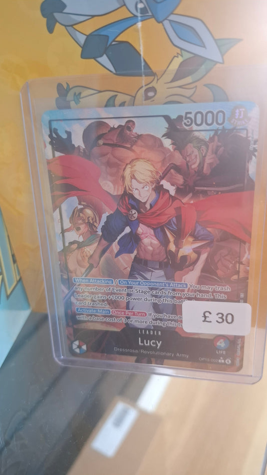 CC - Lucy OP15-002 - One piece cards