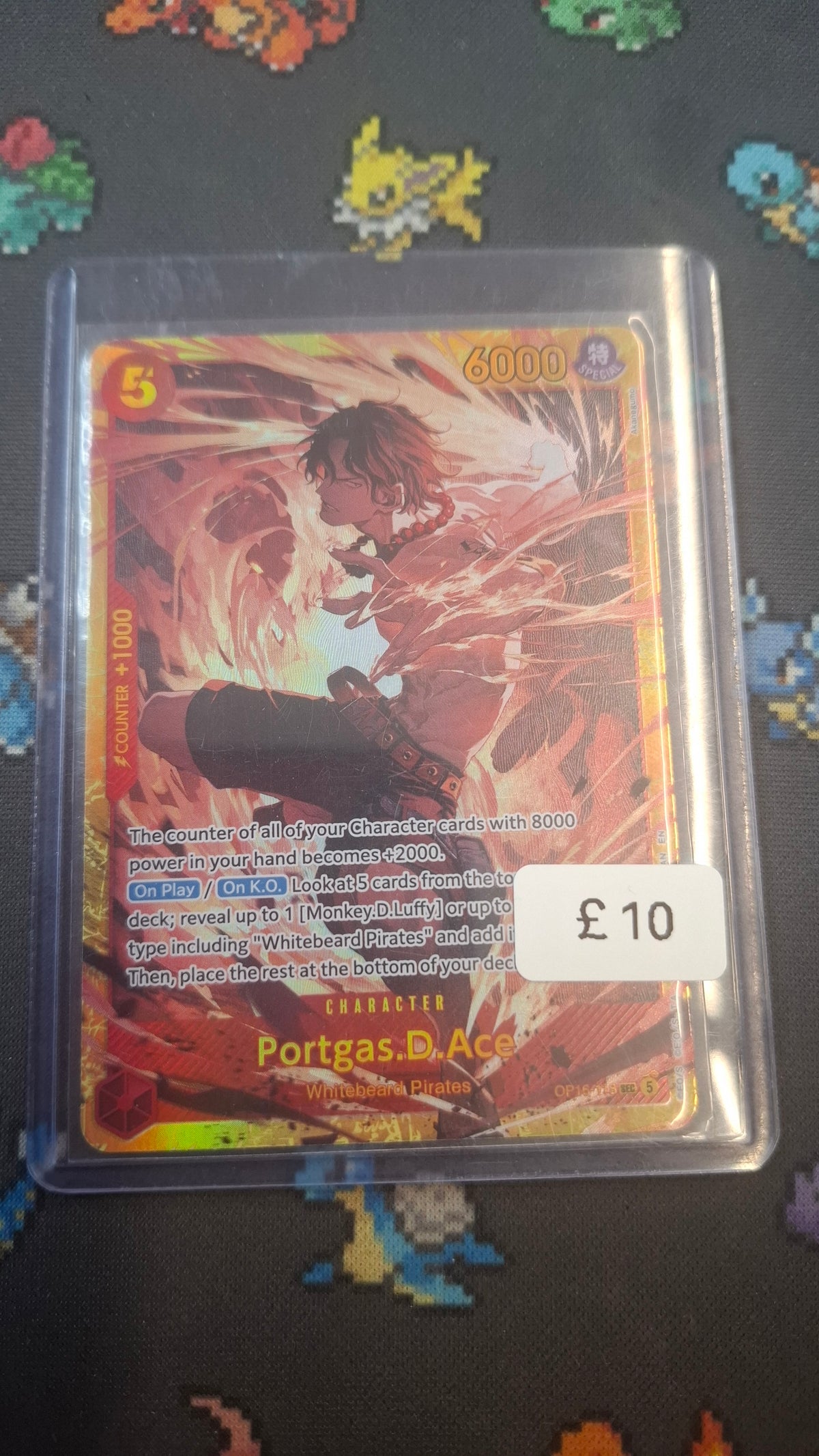 CC - Portgas.D.Ace OP16-118 - One Piece Cards