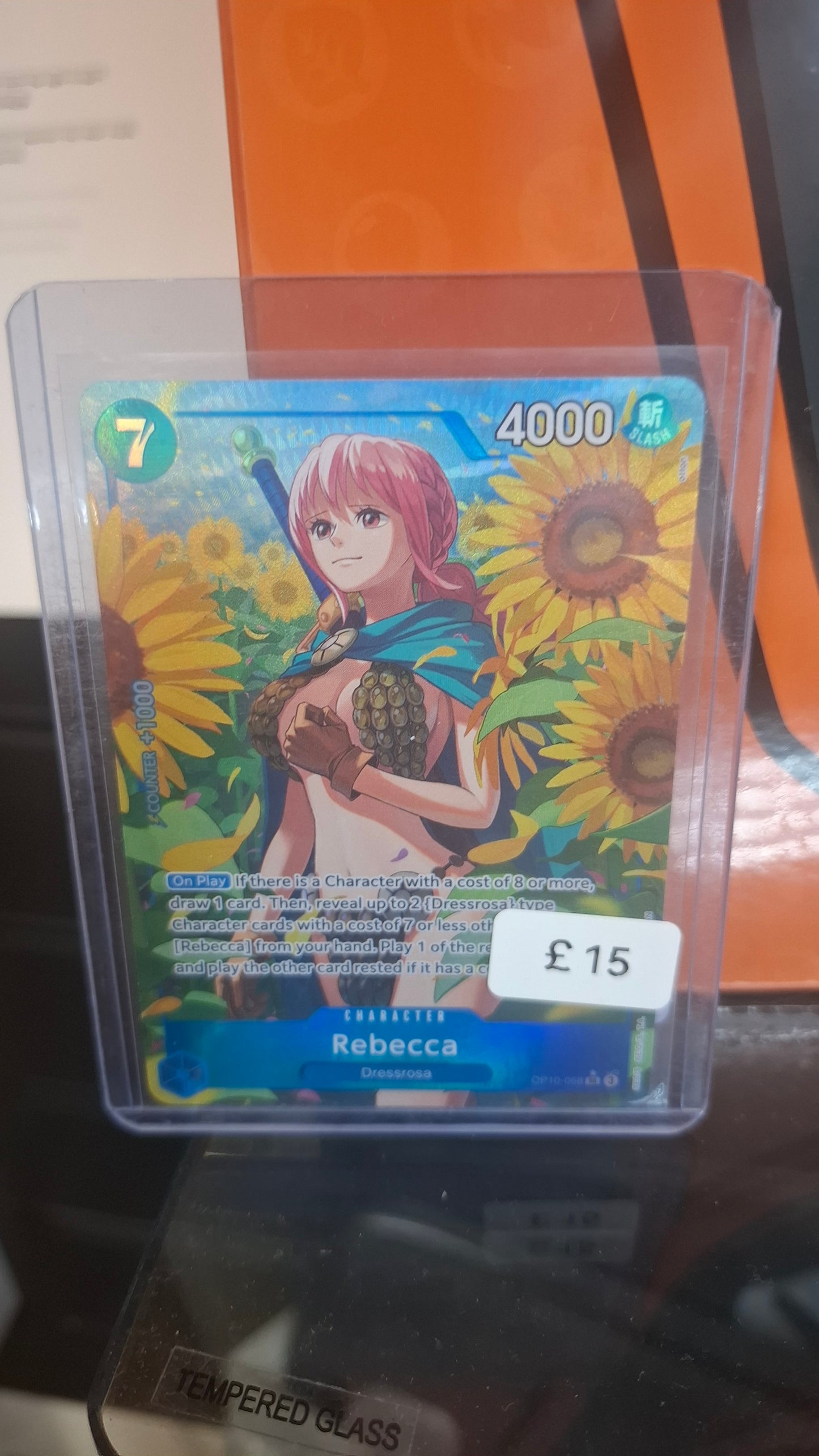 CC -Rebecca op12-058 - One piece cards