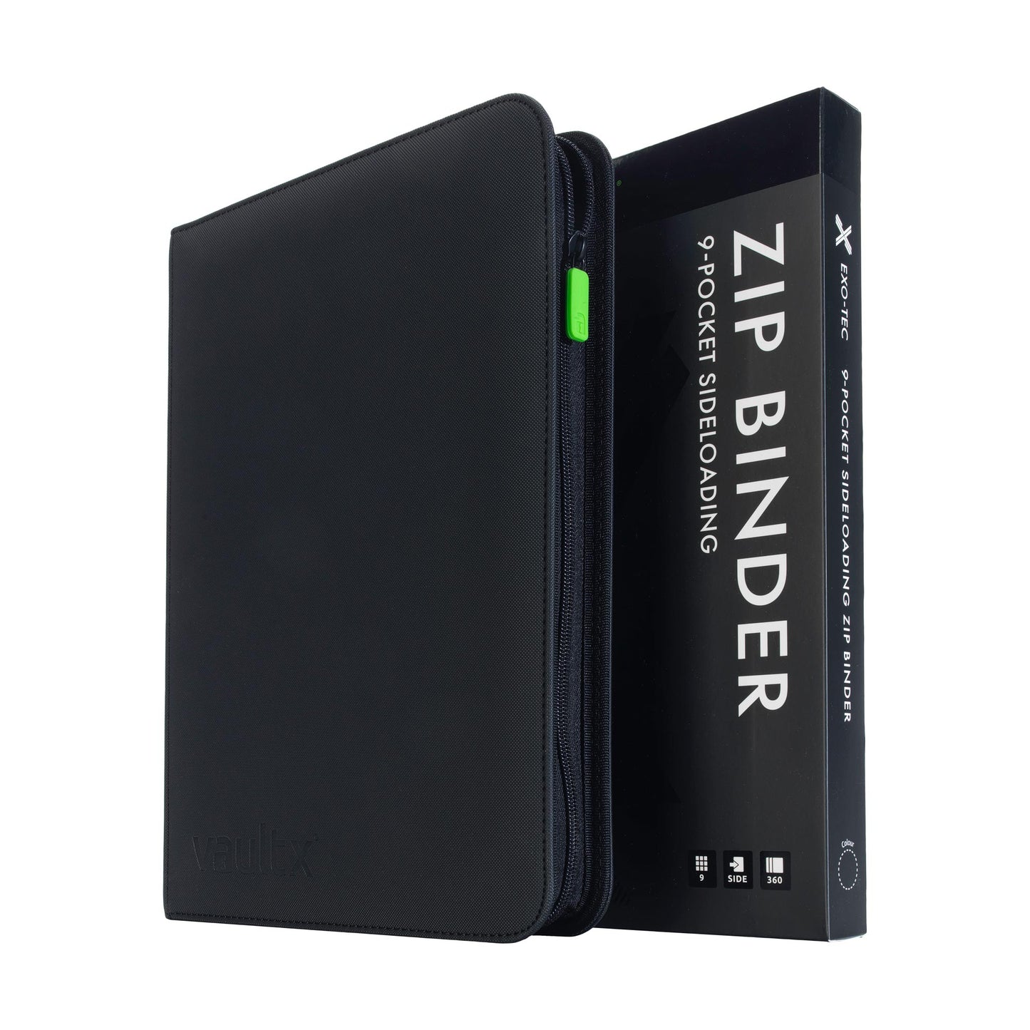 Exo-Tec 9 Pocket Zip Binder - VaultX